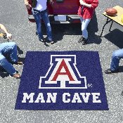 Arizona Wildcats Man Cave Tailgater Rug - 5ft. x 6ft., 17287