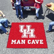 Houston Cougars Man Cave Tailgater Rug - 5ft. x 6ft., 17303