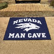 Nevada Wolfpack Man Cave All-Star Rug - 34 in. x 42.5 in., 17310