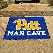 Pitt Panthers Man Cave All-Star Rug - 34 in. x 42.5 in., 17314