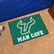 South Florida Bulls Man Cave Starter Mat Accent Rug - 19in. x 30in., 17317