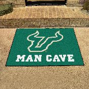 South Florida Bulls Man Cave All-Star Rug - 34 in. x 42.5 in., 17318