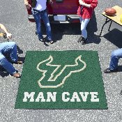 South Florida Bulls Man Cave Tailgater Rug - 5ft. x 6ft., 17319