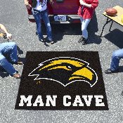 Southern Miss Golden Eagles Man Cave Tailgater Rug - 5ft. x 6ft., 17323