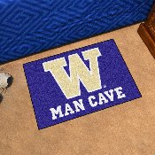 Washington Huskies Man Cave Starter Mat Accent Rug - 19in. x 30in., 17329