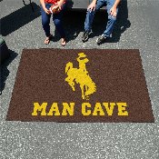 Wyoming Cowboys Man Cave Ulti-Mat Rug - 5ft. x 8ft., 17336