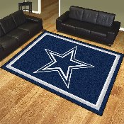 Dallas Cowboys 8ft. x 10 ft. Plush Area Rug - Star Primary Logo, 17372