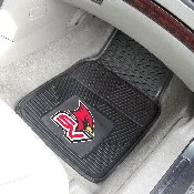 Saginaw Valley State Cardinals Heavy Duty Car Mat Set - 2 Pieces, 17380