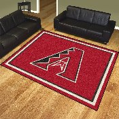 Arizona Diamondbacks 8ft. x 10 ft. Plush Area Rug, 17411