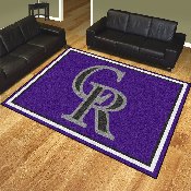 Colorado Rockies 8ft. x 10 ft. Plush Area Rug, 17419