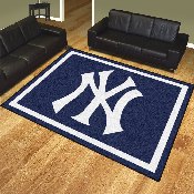 New York Yankees 8ft. x 10 ft. Plush Area Rug, 17429