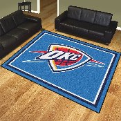 Oklahoma City Thunder 8ft. x 10 ft. Plush Area Rug, 17462