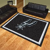 San Antonio Spurs 8ft. x 10 ft. Plush Area Rug, 17468