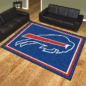 Buffalo Bills 8ft. x 10 ft. Plush Area Rug - Buffalo Primary Logo, 17475