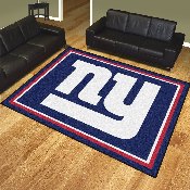 New York Giants 8ft. x 10 ft. Plush Area Rug - NY Primary Logo, 17491