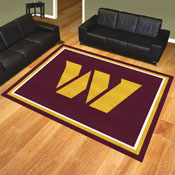 Washington Commanders 8ft. x 10 ft. Plush Area Rug, 17501
