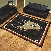 Anaheim Ducks 8ft. x 10 ft. Plush Area Rug, 17502