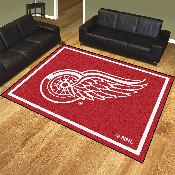 Detroit Red Wings 8ft. x 10 ft. Plush Area Rug, 17511