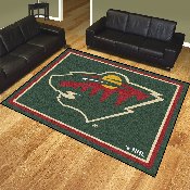 Minnesota Wild 8ft. x 10 ft. Plush Area Rug, 17516