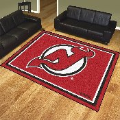 New Jersey Devils 8ft. x 10 ft. Plush Area Rug, 17519