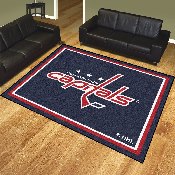 Washington Capitals 8ft. x 10 ft. Plush Area Rug, 17531