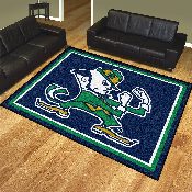 Notre Dame Fighting Irish 8ft. x 10 ft. Plush Area Rug, Leprechaun, 17534