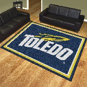 Toledo Rockets 8ft. x 10 ft. Plush Area Rug, 17570