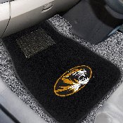 Missouri Tigers Embroidered Car Mat Set - 2 Pieces, 17605