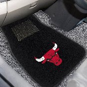 Chicago Bulls Embroidered Car Mat Set - 2 Pieces, 17610