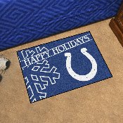 NFL - Indianapolis Colts Starter Mat - Happy Holidays 19