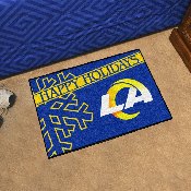 NFL - Seattle Seahawks Starter Mat - Happy Holidays 19