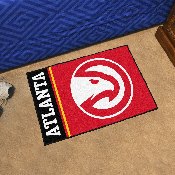 Atlanta Hawks Starter Mat Accent Rug - 19in. x 30in. - Circle Hawk Head Primary Logo & Wordmark, 17903