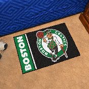 Boston Celtics Starter Mat Accent Rug - 19in. x 30in. - Circular Leprachaun Primary Logo - Green - Starter Mat - Uniform, 17904