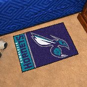 Charlotte Hornets Starter Mat Accent Rug - 19in. x 30in. - Hornet Partial Logo & Wordmark, 17905