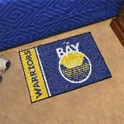 Golden State Warriors Starter Mat Accent Rug - 19in. x 30in. - Circular Bridge Primary Logo & Wordmark, 17911