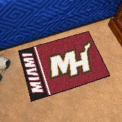 Miami Heat Starter Mat Accent Rug - 19in. x 30in. - MH Secondary Logo, 17917