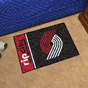 Portland Trail Blazers Starter Mat Accent Rug - 19in. x 30in. - Trailblazer Primary Logo & Wordmark, 17927