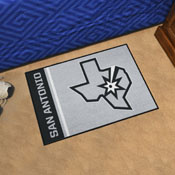 San Antonio Spurs Starter Mat Accent Rug - 19in. x 30in. Uniform Design, 17929