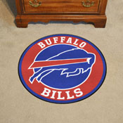 Buffalo Bills Roundel Rug - 27in. Diameter - Buffalo Primary Logo, 17952