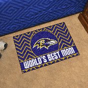 NFL - Baltimore Ravens Starter Mat - World's Best Mom 19