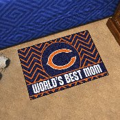 Chicago Bears World's Best Mom Starter Mat Accent Rug - 19in. x 30in., 18021