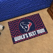 NFL - Houston Texans Starter Mat - World's Best Mom 19