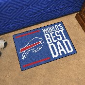 Buffalo Bills Starter Mat Accent Rug - 19in. x 30in. World's Best Dad Starter Mat, 18160