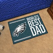 NFL - New York Giants Starter Mat - World's Best Dad 19"x30", 18180