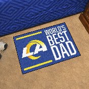 NFL - Seattle Seahawks Starter Mat - World's Best Dad 19