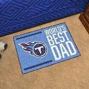 NFL - Tennessee Titans Starter Mat - World's Best Dad 19