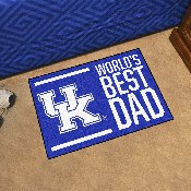 Kentucky Wildcats Starter Mat Accent Rug - 19in. x 30in. World's Best Dad Starter Mat, 18192