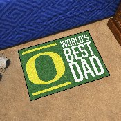 Oregon Ducks Starter Mat Accent Rug - 19in. x 30in. World's Best Dad Starter Mat, 18197