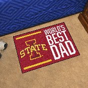 Iowa State University Starter Mat - World's Best Dad 19