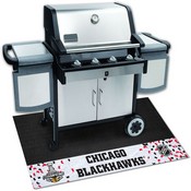 Chicago Blackhawks 2015 NHL Stanley Cup Champions Vinyl Grill Mat - 26in. x 42in., 18259